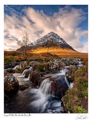 Coupal Falls Buachaille Etive Mor