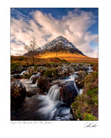 Coupal Falls Rannoch Moor Scotland